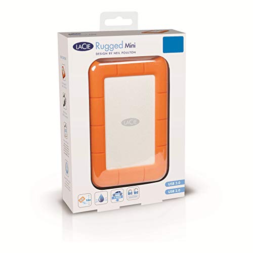 LaCie 9000298 Rugged Mini Externe Festplatte (USB 3.0 / USB 2.0, 2 TB) – Bild 8