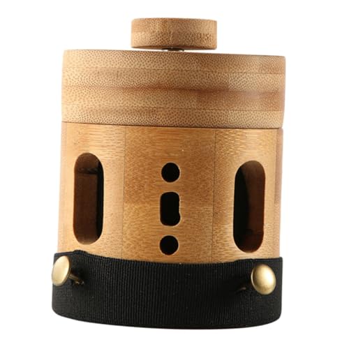 Beaupretty Bote De Moxibustión Calor Herbario Calefacción Depósito De Moxa Quemador De Cono De Moxa Soporte De Cono De Moxa Tanque De Moxibustión Moxa Tubo De Bambú