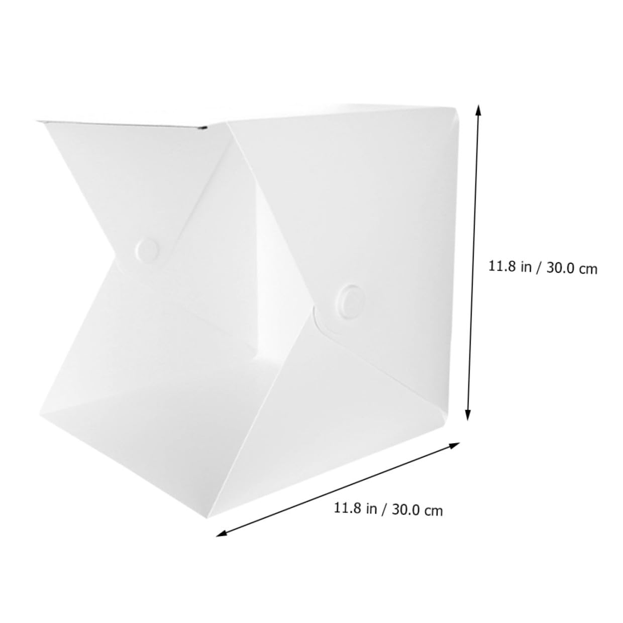 Mini Scatola Fotografica Pieghevole 30 Cm 6 Sfondi Colorati e Luce LED USB per Fotografia e Video di Prodotti, Studio Portatile Compatto per Cataloghi e Vendite Online
