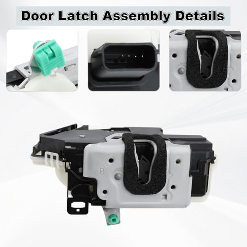 Image of Front Right Passenger Side Door Lock Latch Actuator Assembly Compatible with Ford Explorer 2011-2019 F-150 Lobo Mustang SSV Taurus Lincoln Mark Door Lock Actuator Replacement for 9L3Z5421812A