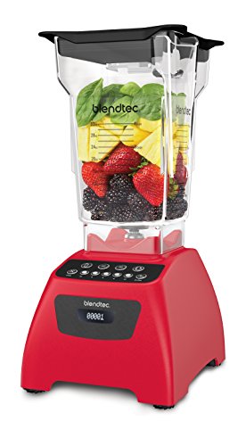 Blendtec France Kitchen 905751 Blendtec Power Classic 575 Poppy, 1560 W, 2 litros, rojo