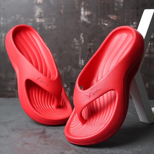 Image of YOHO PILO Slippers for Women | Lightweight & Waterproof Monsoon Footwear | Stylish & Comfortable Chhapal | Soft Orthopedic Flip-Flops, Daily Use Bathroom Slippers