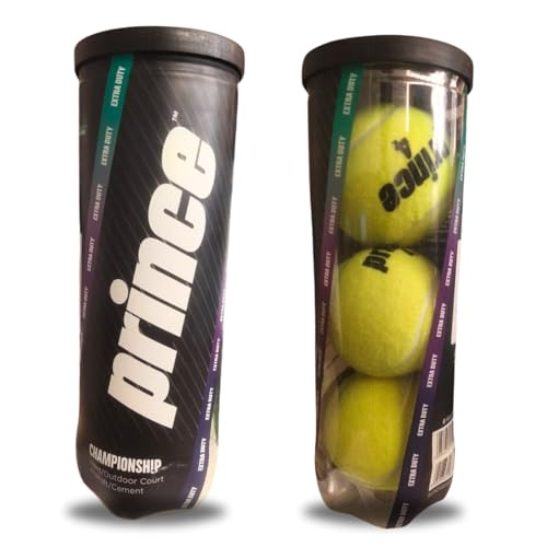 Image of Prince Champ Extra Duty 3B Can Tennis Ball - Pack of 3 (Yellow)
