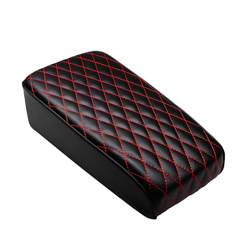 Image of JMCHstore Red Diamond Stitch Retro Mini bike Seat for Coleman ct100u 98cc ct100 100cc Motor ct100 3.0HP Mini bike Trail Powersports Parts