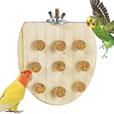 ┿Introduisez la stimulation mentale : notre aide à l'entraînement des oiseaux de compagnie encourage l'agilité mentale et prévient les habitudes indésirables. Le jouet Parrot Chewing Stopper est parfait pour un jeu interactif afin de développer l'intelligence de votre ami à plumes et de promouvoir des habitudes saines.