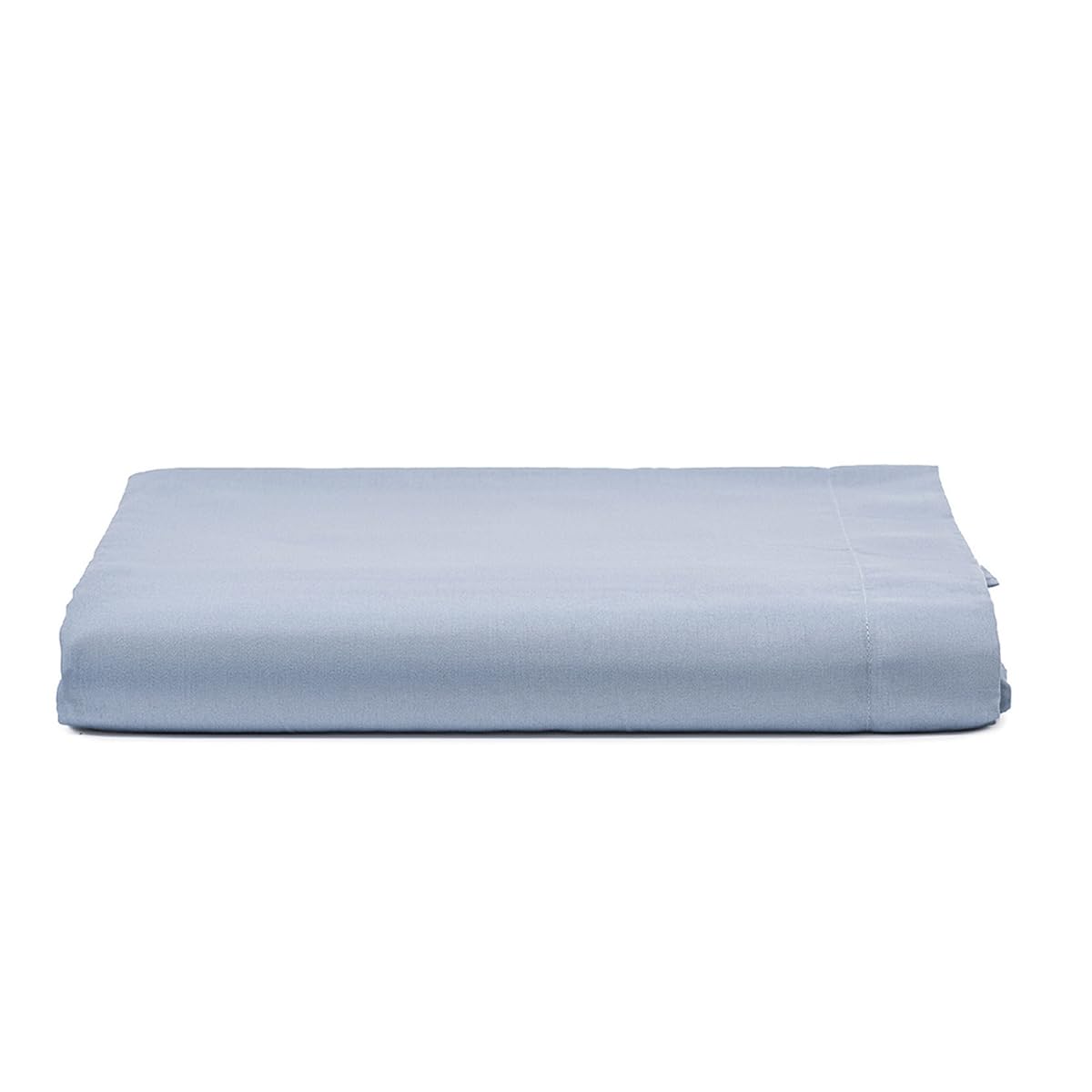 Intrecci Home Lenzuola 1 Piazza e Mezza, Lenzuolo Sopra in Raso di Puro cotone Satin, 190x295cm, Made in Italy, Morbidezza Suprema, Elegante e Confortevole, Tinta Unita