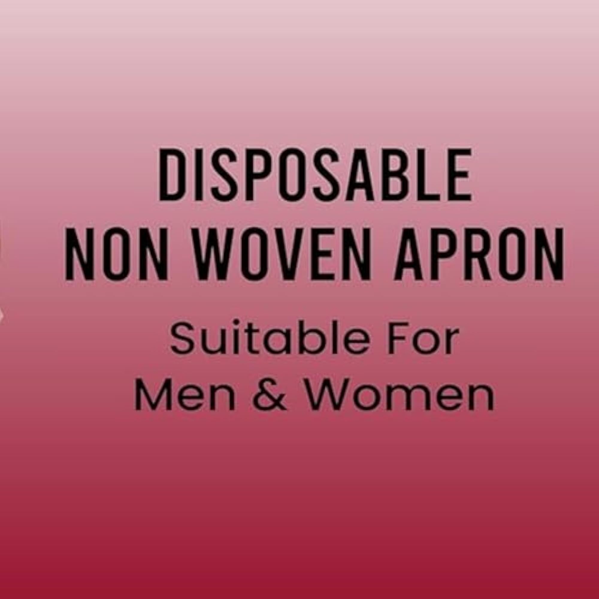 Laminated Water Proof Disposable Non-Woven Apron for Hygiene Management