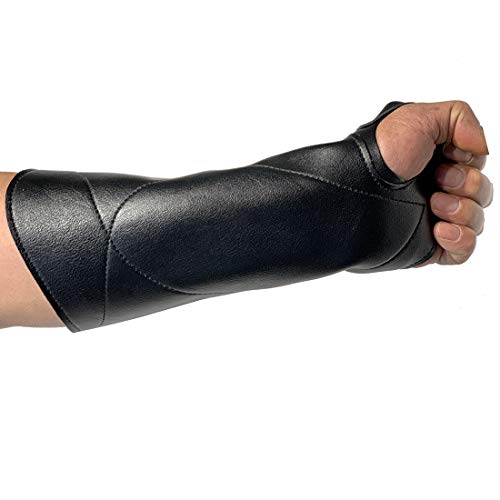 HRCHCG Archery Armguard Arm Guard Bow Hand Shooting Glove PU Leather