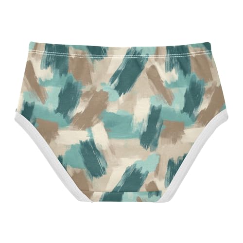 Girls Underwear Soft Cotton Camo Kids Panties in Sizes 2/3t, 4t, 5t, 6 and 82