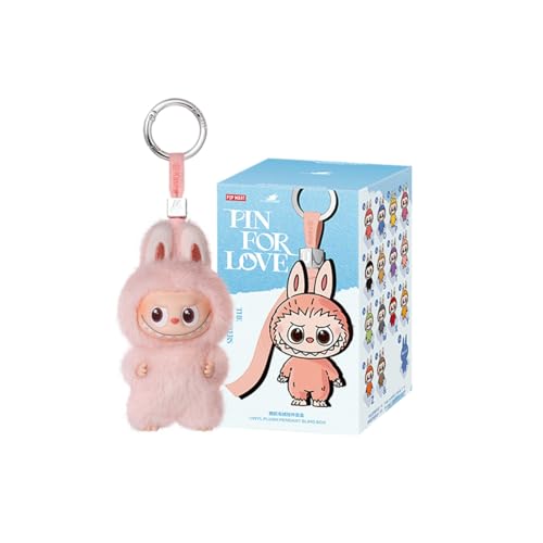 POP MART THE MONSTER PIN FOR LOVE Series Plush Pendant (N-Z