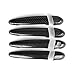 4PCS Car Door Handles Cover Sticker Carbon Style ABS Decal Trim Exterior Accessories fit for BMW E90 E92 E93 F30 F34 3GT F32 F33 F36 E84 E70 E71 F25 F26