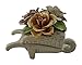 Capodimonte Authentic Italian Assorted Roses in Wheelbarrow