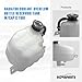 NOVAPARTS 603-453 Radiator Coolant Overflow Bottle Reservoir Tank w/Cap & Tube for 2009-2019 Dodge Journey 3.5L 3.6L V6 Engine Coolant Reservoir Tank Replaces# 5058456AB 5058456AD 5058456AE 5058456AA