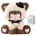 Rolife Tea Time Kitties Blind Box, 1 Random Figure from 6, 17cm Plush Toy, Anime Collectible Figurine, Gift for Collectors