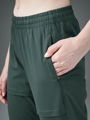 Image of TECHNOSPORT Women's Regular Fit Jogger for Gym, Workout & Sports