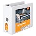 Wilson Jones 5 Inch 3 Ring Binder, Heavy Duty D-Ring View Binder, White (W385-50WPP)