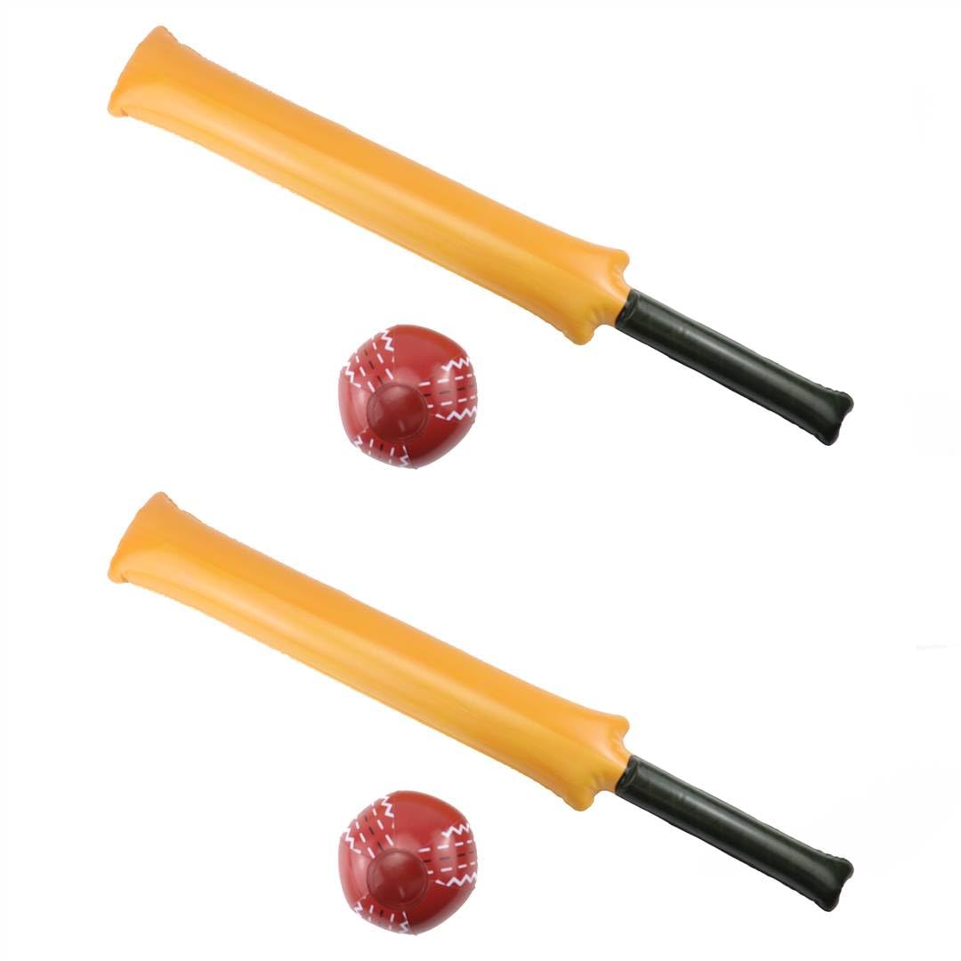 Adults Inflatable Cricket Bat and Inflatable Cricket Ball Sport Supporter