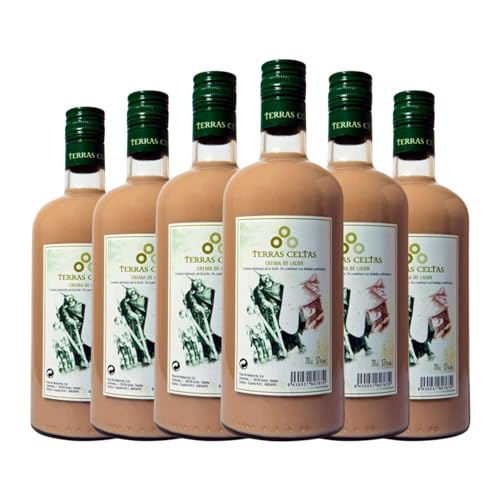 Crema de Licor Terras Celtas Crema de Orujo 70 cl (Caja de 6 Botellas de 70 cl)