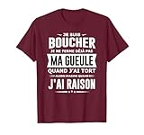 boucherie traduzione dal francese Idée cadeau anniversaire Boucher ou homme humour Boucher fête père,