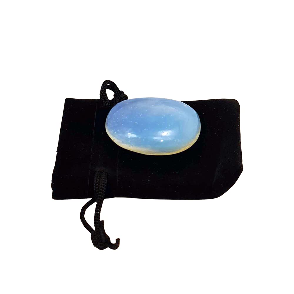 VIE Naturals Worry Thumb Stone, Opalite, One