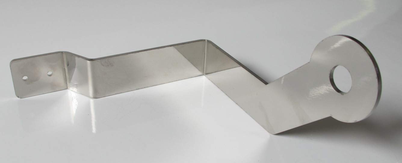 Edelstahl Antennenhalterung Für MAN TGX/TGA LKW - CB Funk Halterung Poliert