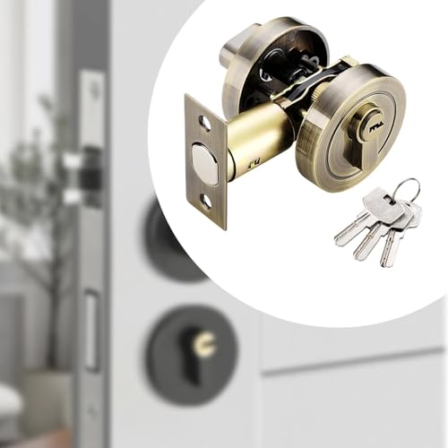 Serrure de porte cylindre unique adaptée à la maison et hôtel