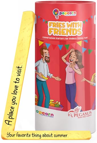 Image of popcorn Games & Puzzles Stick Game for Kids, Teens, and Adults, Funny Questions, Conversation Starter (6 to 99 Age)