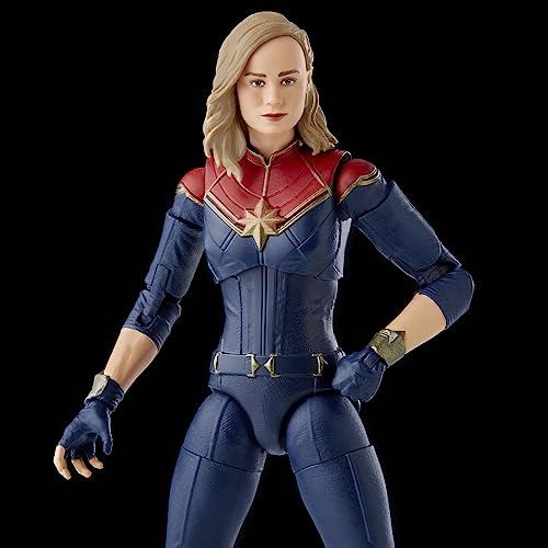Marvel Legends Series Captain Marvel, The Marvels 6-Inch Collectible Action Figures, Toys for Ages 4 and Up by Marvel - Image 4