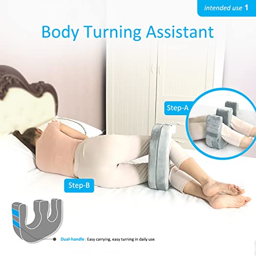 Rehand Patient Turning Device, Multifunctional U-Shaped Turning Device, Anti-Decubitus Paralyzed Patient Turning Pillow, Bed Rest Nursing Tool, Help Patients Or Bedridden Elderly People Turn Over #TOP3
