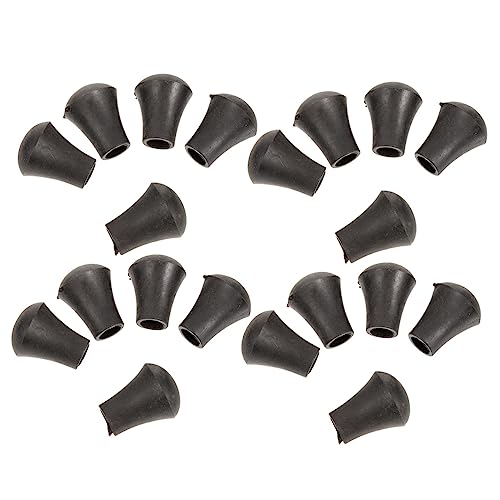 BESPORTBLE 20Pcs Rubber Sleeves for Drum Kits Slip Drum Foot Sleeves Replacement Rubber Feet for Drum Set Accessories Durable and Reliable Drum Set Hardware