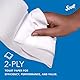 Scott 1000 Jumbo Rolle Jr. Commercial WC-Papier (67805), 100% recycelten Fasern, 2 lagig, weiß, 12 Rollen/Fall, 1000 ’/Rolle