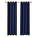 Produktbild UMI by Amazon 2 Stück Blickdicht Gardinen Verdunkelungsvorhang 290x140 cm Dunkelblau
