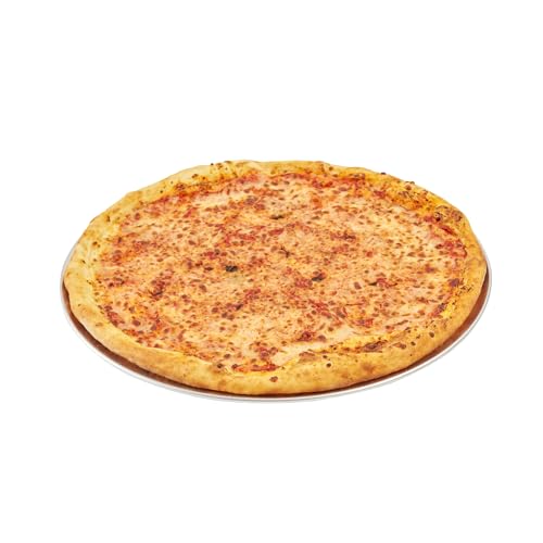 Restaurantware 18 Inch Aluminum Pizza Pan 12 Count Wide Rim Silver Pizza Pan, Heat Conductive Round Pizza Tray, Lightweight Corrosion-Resistant Serving Tray For Restaurant Or Home Use by Restaurantware - Used condition - US$94.92