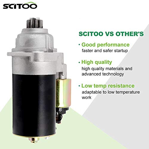 Image of SCITOO Starters 17780N 0001107022 fit for Audi Auto TT Coupe /Quattro 2000-2006 for Volkswagen VW Auto for 1999 2000-2004 1998-2005 2.0L for Golf 2000-2006 1999-2006 for Jetta 2000-2005