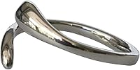 Vista 18 de Creations - Anillo de plata de ley 925 hecho a mano, anillo de dedo del pie ajustable, fino clásico delicado dedo abierto, anillos de meñique