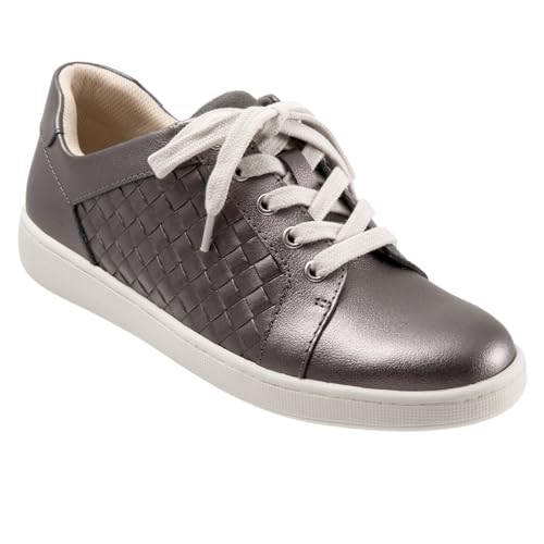 Image of Trotters Women's Active /Sport Sneaker, Pewter, 6