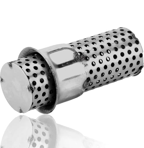 LKV Motorcycle DB Killer 51mm Universal Muffler Silencer Baffle Removable Noise Eliminator Compatible with Harley Moto Guzzi Honda Kawasaki Suzuki Yamaha Cruiser Scooter