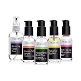 HECHO EN LOS ESTADOS UNIDOS CON INGREDIENTES DE CALIDAD MÉDICA | EL SECRETO CONTRA EL ENVEJECIMIENTO DE LA PIEL - YEOUTH Set Deluxe de 5 productos Antiedad. Todos los productos trabajan juntos para formar el kit antienvejecimiento más efectivo del mercado. Este kit prepara, rellena, protege, hidrata y tensa tu piel para darle el brillo juvenil que buscas. Todos los productos YEOUTH están hechos con ingredientes naturales, humanos y veganos.