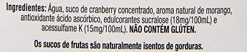 Juxx Suco de Cranberry com Morango Zero, 1L
