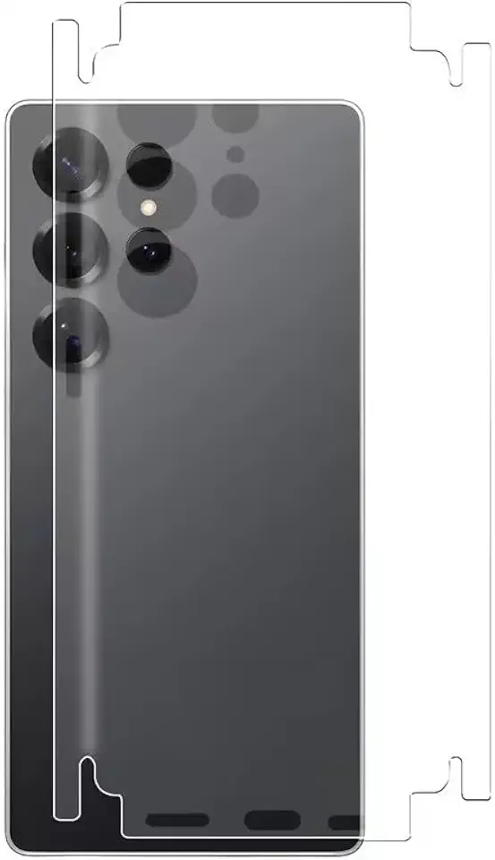 Unbreakable Membrane Back Screen Protector For Samsung Galaxy S26 Ultra 5G TPU Anti Glare Matte Back Skin Guard Anti-Scratch, Anti-Fingerprint | Matte (Galaxy S26 Ultra)