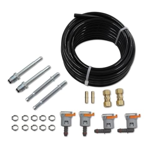 WnSEu 25 Feet Nylon Fuel Line Kit Cover