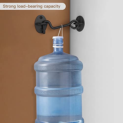 Mjiya Barn Door Latch, Heavy Duty Solid Thicken Stainless Steel Gate Latch, Cabin Hooks And Eye Latch With Mounting Screws. Best For Window, Sliding Door, Bedroom #TOP2