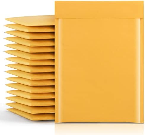 100 Bubble Mailers 100 #1 Tuff Kraft Bubble Mailers – Self-Seal