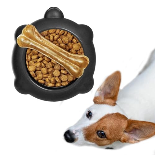 ゆっくり摂食する猫用ボウル - 軽量でゆっくり食べる犬用ボウル、子犬用フード分配ボウル |スローフィーダー形状犬ボウル舐めマット、犬用クレートトレーニングボウル ゆっくり摂食する猫用ボウル - 軽量でゆっくり食べる犬用ボウル、子犬用フード分配ボウル |スロ