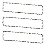 18" Chainsaw Chain Replacement for Oregon CS1500 Corded Electric Chainsaw,Chain Saw Blade 62 Drive Links 0.050" Gauge 3/8" LP Pitch (3 Pack)