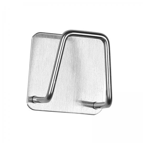 Portaesponjas de cocina de acero inoxidable: soporte de secado duradero y estético