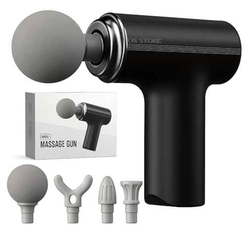 On Store Mini Massage Gun Portable Deep Tissue Muscle Massager wi...