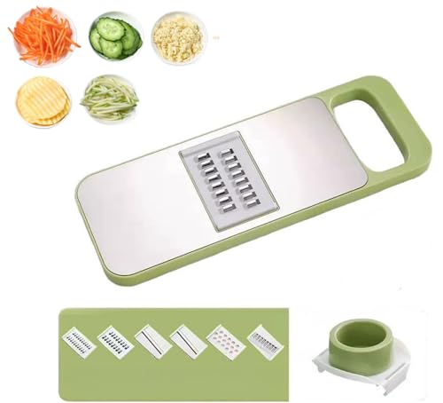 Cortador de vegetales multifuncional con 6 cuchillas miniatura 1