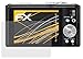Produktbild atFoliX Panzerfolie kompatibel mit Panasonic Lumix DMC-TZ10 Schutzfolie, entspiegelnde und stoßdämpfende FX Folie (3X)
