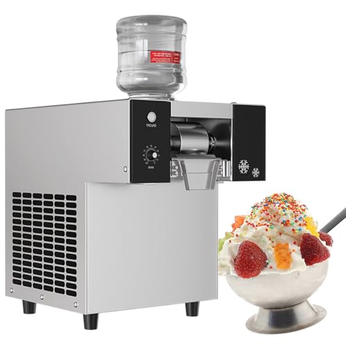 Shaved Ice Machine, Portable Ice Maker with Rapid Cooling, Adjustable Snowflake Ice Making Speed, Ice Cream Maker for Home, Office, Restaurant, Bar, Party,Dailyoutput276lbs125kg -  GESAIDES, 79004437
